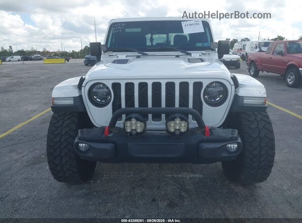 1C6JJTBG6LL100921 2020 JEEP GLADIATOR White Instrument cluster view