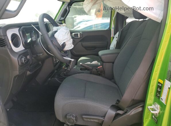 1C6PJTAG7SL526434 2025 JEEP GLADIATOR Green Front interior view