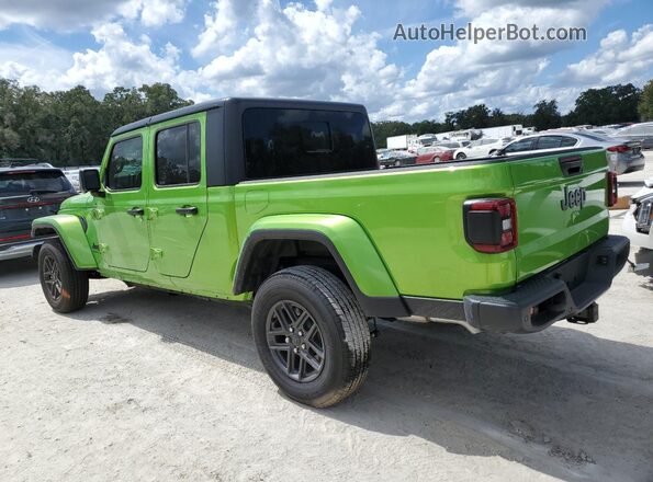 1C6PJTAG7SL526434 2025 JEEP GLADIATOR Green Rear left