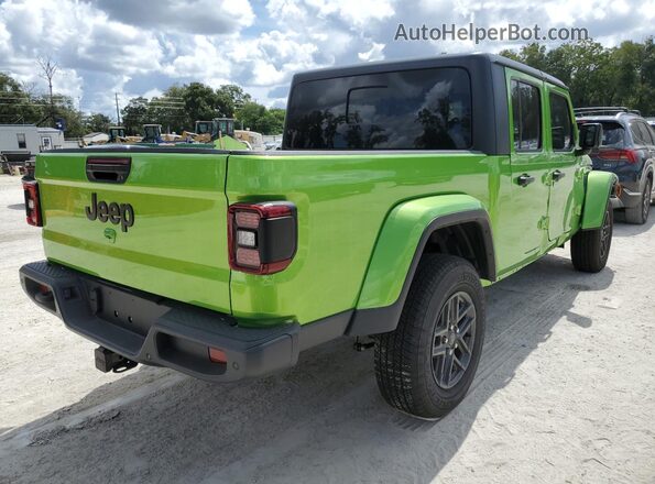 1C6PJTAG7SL526434 2025 JEEP GLADIATOR Green Rear right