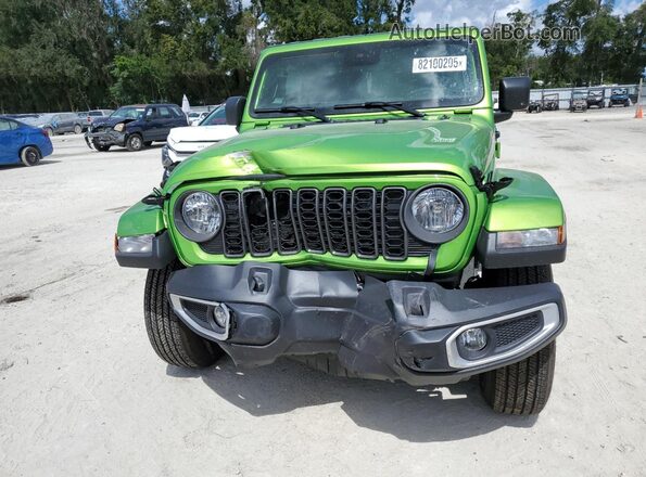 1C6PJTAG7SL526434 2025 JEEP GLADIATOR Green Front view