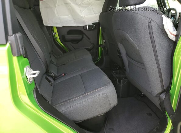 1C6PJTAG7SL526434 2025 JEEP GLADIATOR Green Rear seats view