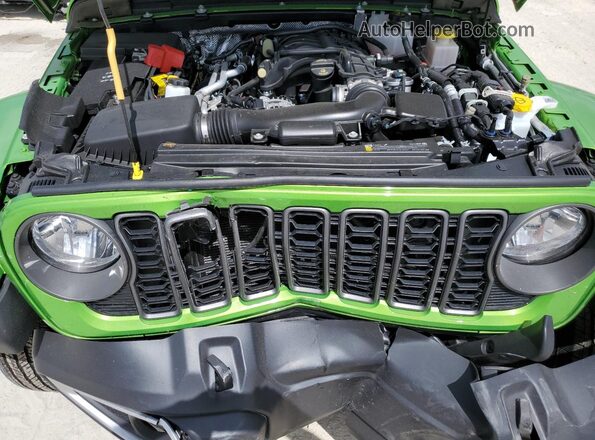 1C6PJTAG7SL526434 2025 JEEP GLADIATOR Green Rear interior view