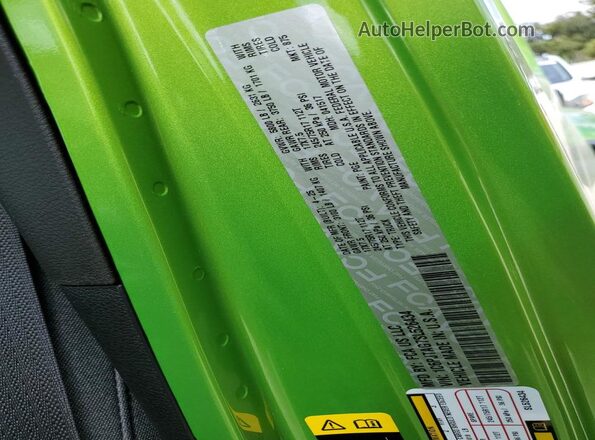 1C6PJTAG7SL526434 2025 JEEP GLADIATOR Green Engine compartment view