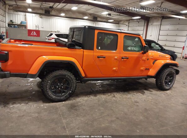 1C6PJTAGXSL523138 2025 JEEP GLADIATOR Orange Widok wnętrza z tyłu