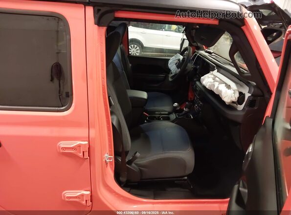 1C6PJTAGXSL523138 2025 JEEP GLADIATOR Orange Widok wnętrza z przodu