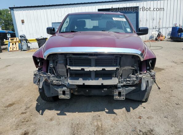 1C6RR6FG0JS340198 2018 RAM 1500 Burgundy 