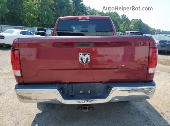 1C6RR6FG0JS340198 2018 RAM 1500 Burgundy 