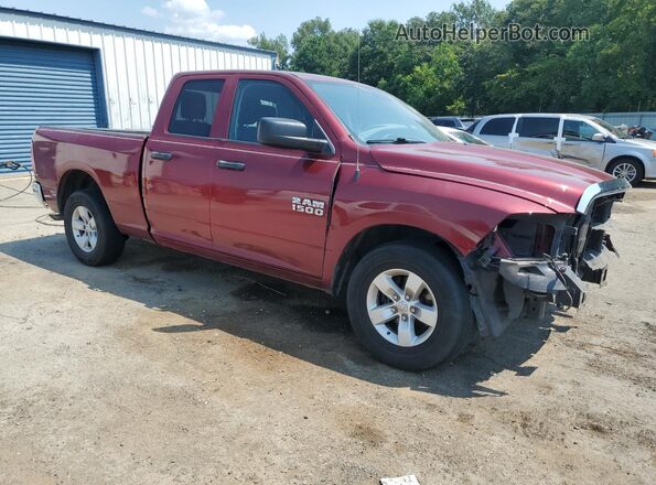 1C6RR6FG0JS340198 2018 RAM 1500 Burgundy 