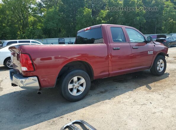 1C6RR6FG0JS340198 2018 RAM 1500 Burgundy 