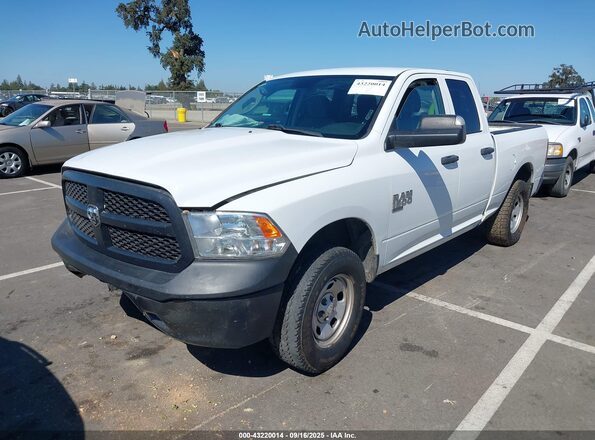 1C6RR6FG6MS541057 2021 RAM 1500 CLASSIC Белый Передняя левая четверть