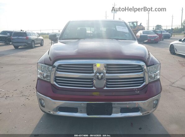 1C6RR6LT0KS526147 2019 RAM 1500 CLASSIC Red Instrument cluster view