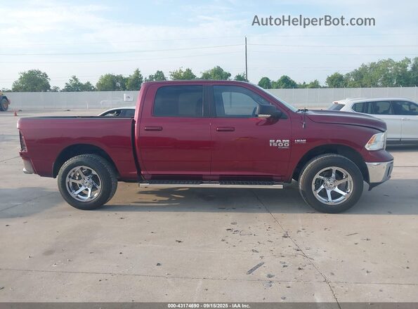 1C6RR6LT0KS526147 2019 RAM 1500 CLASSIC Red Rear interior view
