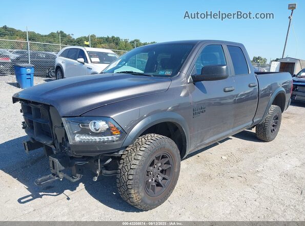 1C6RR7GG6MS554640 2021 RAM 1500 CLASSIC Gray წინა მარცხენა ხედი სამი მეოთხედიდან
