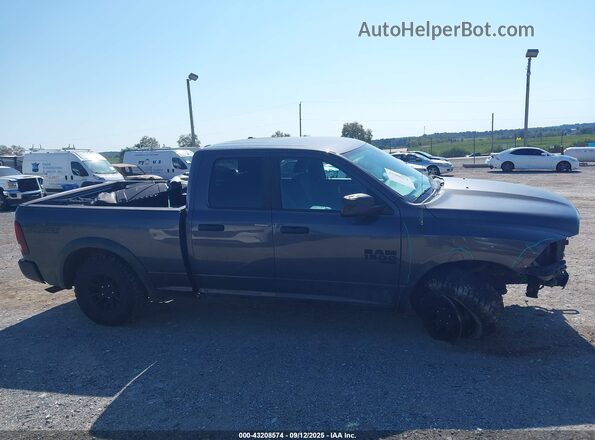 1C6RR7GG6MS554640 2021 RAM 1500 CLASSIC Gray უკანა სალონის ხედი