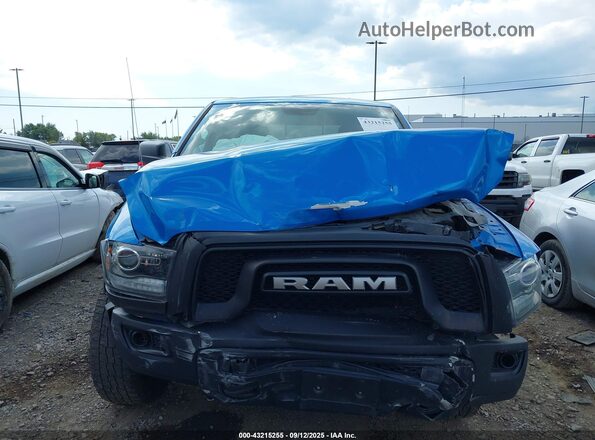 1C6RR7GG9LS141545 2020 RAM 1500 CLASSIC Blue Instrument cluster view