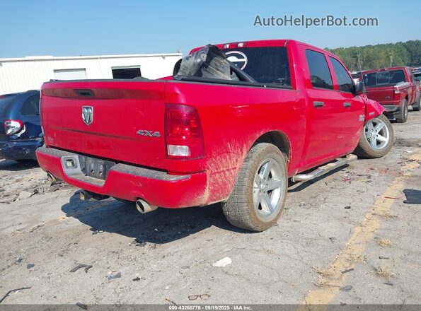 1C6RR7KT7GS156748 2016 DODGE RAM Red Trasero derecho