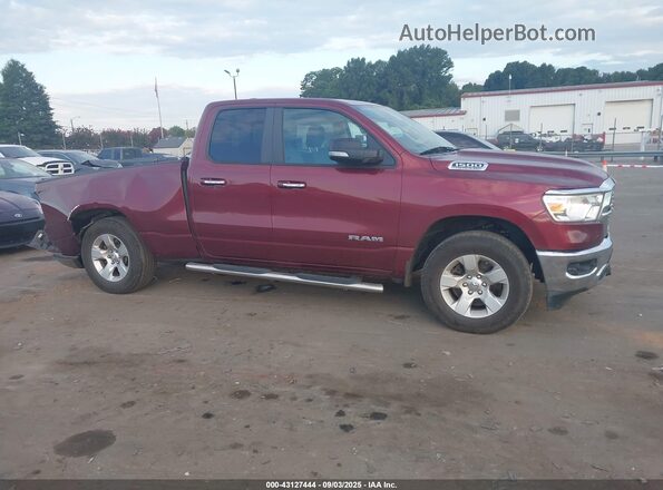 1C6SRFBT6LN125026 2020 RAM 1500 Maroon უკანა სალონის ხედი