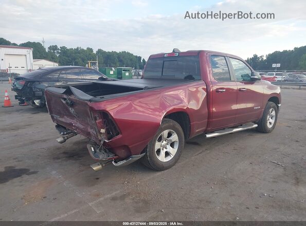 1C6SRFBT6LN125026 2020 RAM 1500 Maroon უკანა მარჯვენა