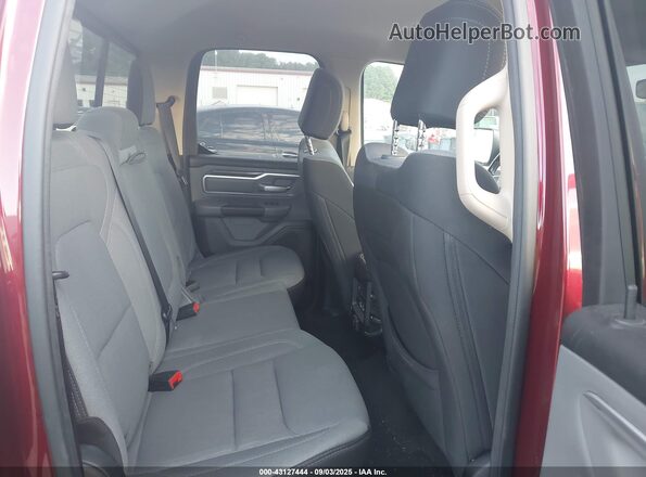1C6SRFBT6LN125026 2020 RAM 1500 Maroon VIN კოდის სტიკერის ხედი
