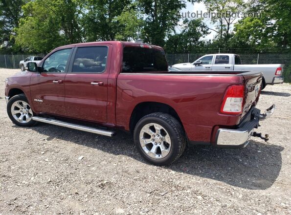 1C6SRFFT2LN131724 2020 RAM 1500 Burgundy Trasero izquierdo