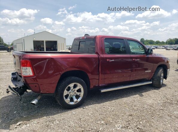 1C6SRFFT2LN131724 2020 RAM 1500 Burgundy Trasero derecho