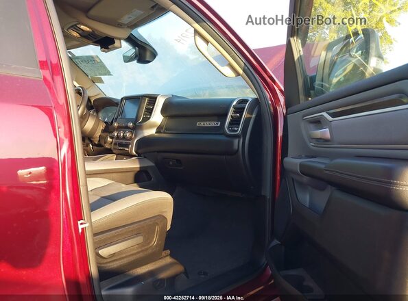 1C6SRFFT5LN148694 2020 RAM 1500 Red წინა სალონის ხედი