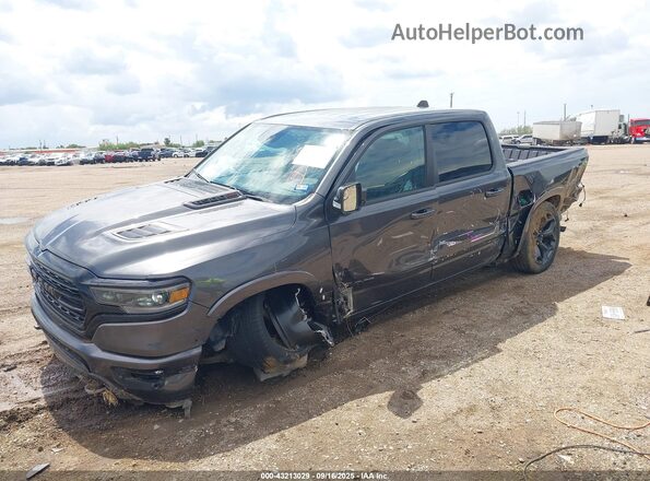 1C6SRFHM1NN450878 2022 RAM 1500 Серый Передняя левая четверть