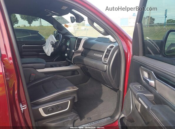 1C6SRFJT4LN365581 2020 RAM 1500 Burgundy Front interior view