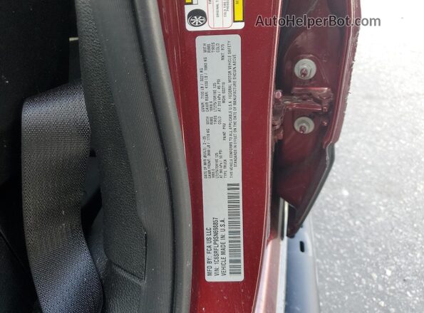 1C6SRFLP9SN698857 2025 RAM 1500 Burgundy 