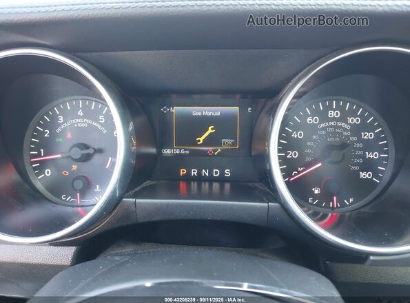 1FA6P8CF0L5111701 2020 FORD MUSTANG White Հետևի նստատեղերի տեսք