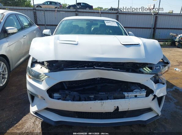 1FA6P8CF0L5111701 2020 FORD MUSTANG White Սարքավորումների վահանակի տեսք
