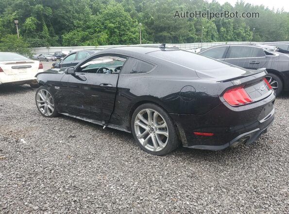 1FA6P8CF0M5158468 2021 FORD MUSTANG Черный Задняя левая четверть