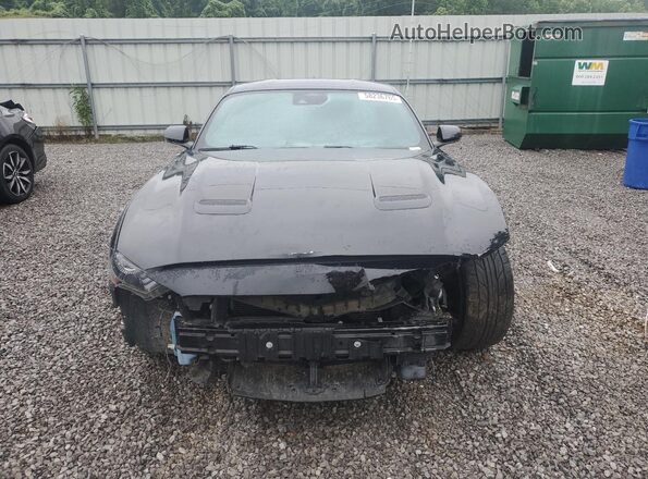 1FA6P8CF0M5158468 2021 FORD MUSTANG Черный Вид спереди