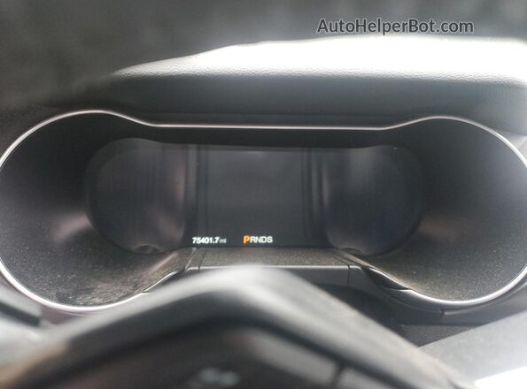 1FA6P8CF0M5158468 2021 FORD MUSTANG Черный Вид щитка приборов