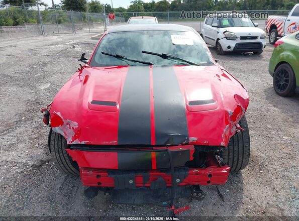 1FA6P8CF1K5205424 2019 FORD MUSTANG Red Вид щитка приладів