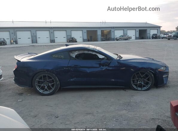 1FA6P8CF3L5158219 2020 FORD MUSTANG Blue 360 interior view