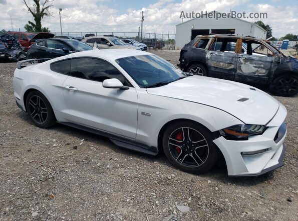 1FA6P8CF3M5149585 2021 FORD MUSTANG Белый 