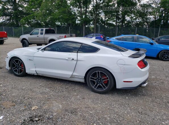 1FA6P8CF3M5149585 2021 FORD MUSTANG Белый 