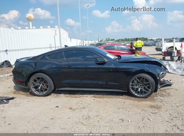 1FA6P8CF3P5303894 2023 FORD MUSTANG Black Widok wnętrza z tyłu