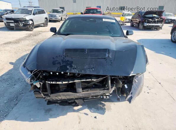 1FA6P8CF3S5410162 2025 FORD MUSTANG Black Widok z przodu