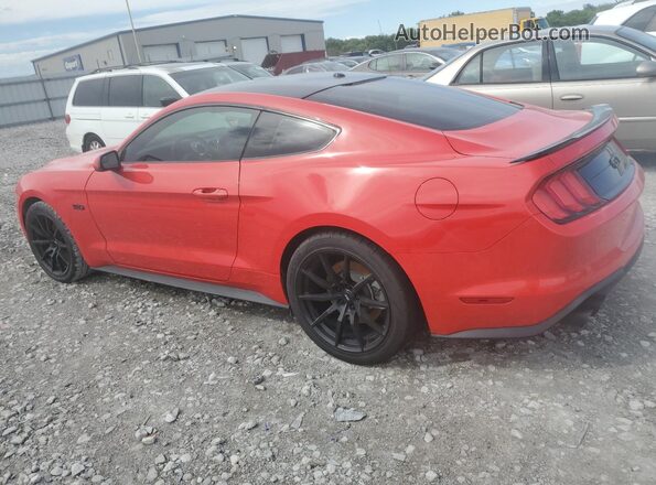1FA6P8CF4L5135547 2020 FORD MUSTANG Red Tył lewy