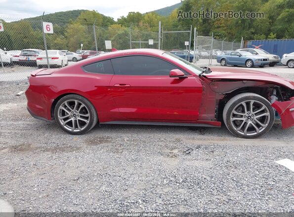1FA6P8CF4M5154777 2021 FORD MUSTANG Red Widok wnętrza 360 stopni
