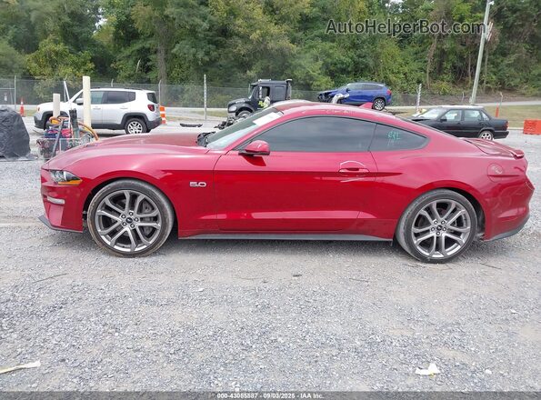 1FA6P8CF4M5154777 2021 FORD MUSTANG Red 