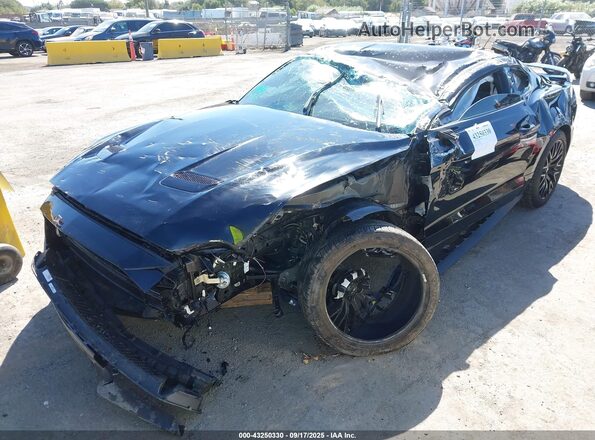 1FA6P8CF5K5135894 2019 FORD MUSTANG Black Front view
