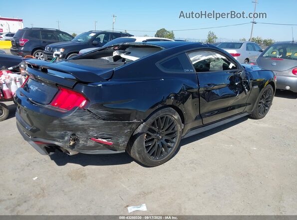 1FA6P8CF5K5135894 2019 FORD MUSTANG Black Rear right