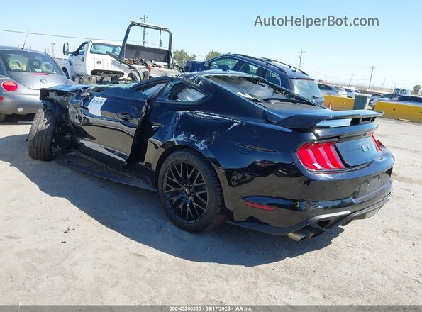 1FA6P8CF5K5135894 2019 FORD MUSTANG Black Rear left
