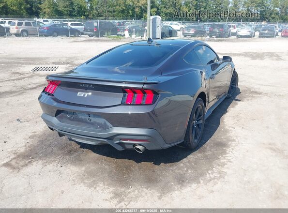 1FA6P8CF5R5431041 2024 FORD MUSTANG Gray Rear right
