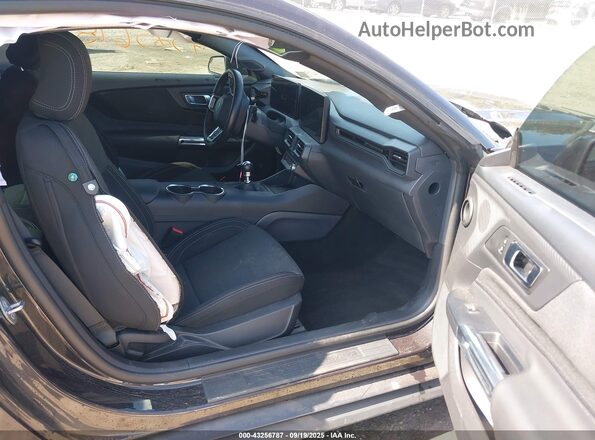 1FA6P8CF5R5431041 2024 FORD MUSTANG Gray Front interior view