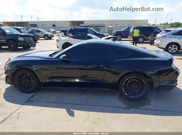 1FA6P8CF7L5185519 2020 FORD MUSTANG Black Սալոնի 360 աստիճան տեսք